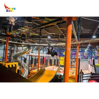 China 5years+ Custom Design Zip Line Latest Roller Coaster SkyRail Attractions For Indoor And Outdoor Adventure Park for sale