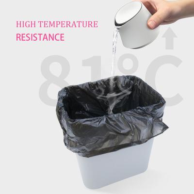 China Hot Water Garbage Bag Garden Pouch Disposable Eco-Friendly Plastic Flat Waste Bag for sale