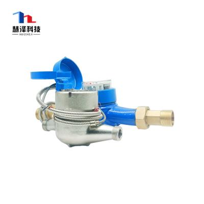 China Brass Water Meter Manufacturer Photoelectric Direct Reading Transmission Water Meter Lifter With Water Meter Remote Check Valve for sale