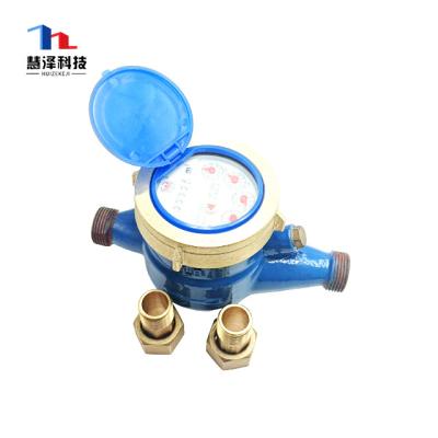 China Long Working Life 15mm Lxsg-15e Small Jet Brass Water Meter Mechanical Multi for sale