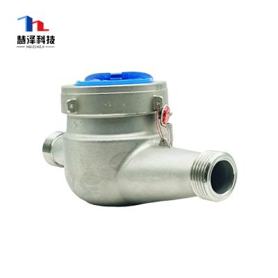 China Stainless Steel 304 DN15~DN50 Screw-In Water Meter Water Meter For Apartment for sale