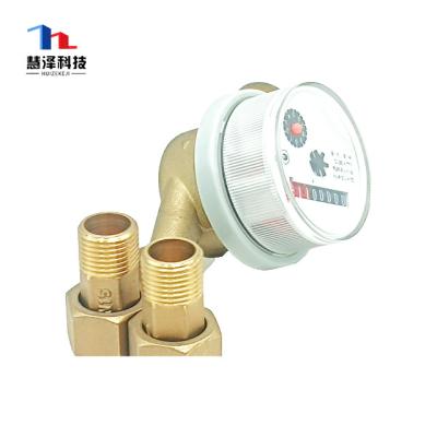 China Dn15~50mm Plastic Simple Brass Jet Water Meter for sale