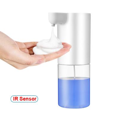 China Foam Automatic Soap Dispenser Pump Hotel Bottle Soap Dispensers Portable Foam Sensor Touchless Hand Sanitizer Dispenser for sale