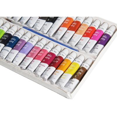 China Pandraw paint durable using low price diy color paint kids color paint acrylic paint set 32 ​​colors for sale