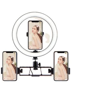 China Wholesale Customized Mobile Phone Selfie Led Ring Light Selfie Ring Light With Tripod Stand 90mm for sale