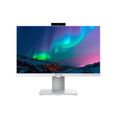 China Latest OEM Business Model 23.8 Inch Desktop Full HD IPS Desktop Computer Core i3 i5 8GB 128G AIO PC Computer for sale