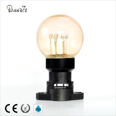 China Outdoor decoration LED Chain light assembled light bulb christmas LED festoon belt lights  LED  bulbs   IP65 led bulbs for sale