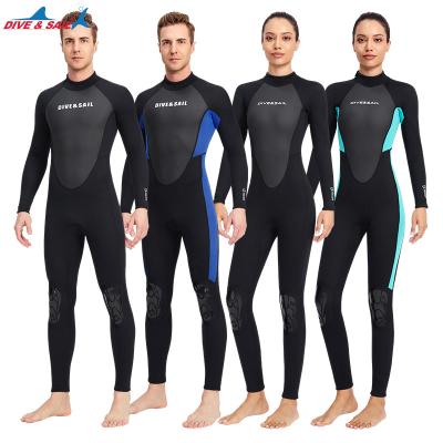 China Factory Wholesale Antibacterial Diving Suits 3mm SCR Neoprene Surfing Swimming Wetsuit Snorkeling Wetsuit OEM Full Body Stretch Scuba Diving for sale