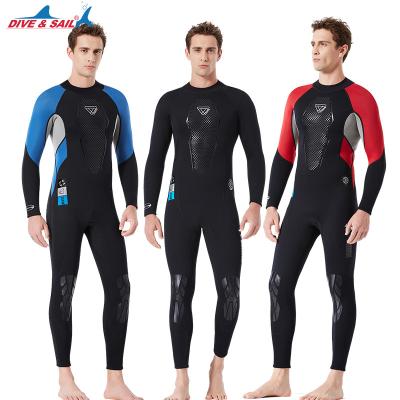 China DIVE&SAIL Neoprenanzug Wetsuit 3mm Antibacterial Diving Wetsuit Neoprene Traje De Buceo OEM Men Swim Spearfishing Surf Diving Wetsuit for sale