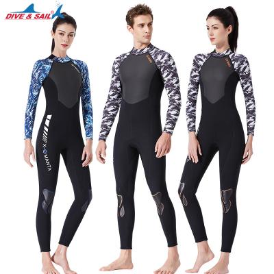 China Wetsuits 1.5mm Shark Skin Neoprene Wetsuit Full Body Swim Spearfishing Surf Diving Wetsuit Antibacterial New Design DIVE&SAIL New Design for sale