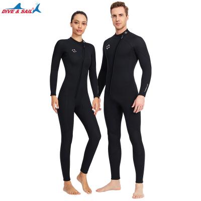 China Wholesale Custom Antibacterial Wetsuit 3mm Neoprene OEM Factory SCR Front Zip Diving Wesuit Oblique SCR Surfing Suit for sale