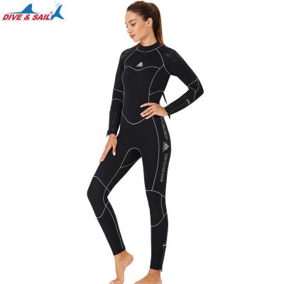 China Antibacterial Mens and Womens Latest Design Long Sleeve 5mm Neoprene Wetsuit Zipper Adult Long Sleeve Back Wetsuit Diving Suit for sale