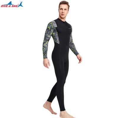 China UV Protected Outdoor Swimming Rashguard Skindiving Guard Fashion Antibacterial Iycra Piece Full Rash Sunscreen Men Long Sleeves for sale