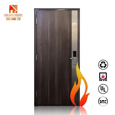 China Fire protection GH new design 38dB single swing soundproof door for ktv for sale