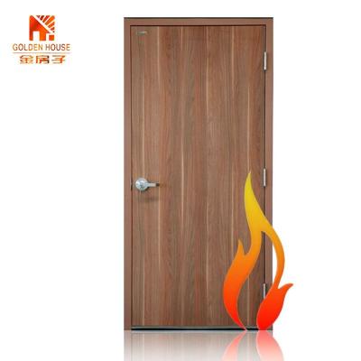 China Fire protection UL 45mins wood fire doors design interior door wood part for sale