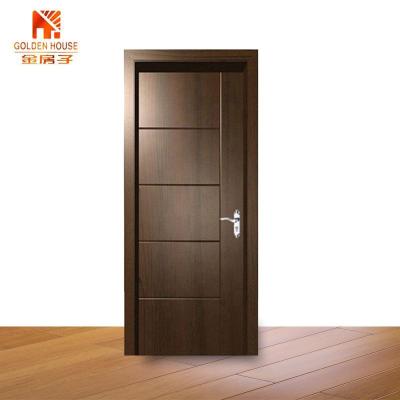 China Solid Wood Natural Paint Made In Modern MDF Grain Pattern Door Veneer Factory for sale