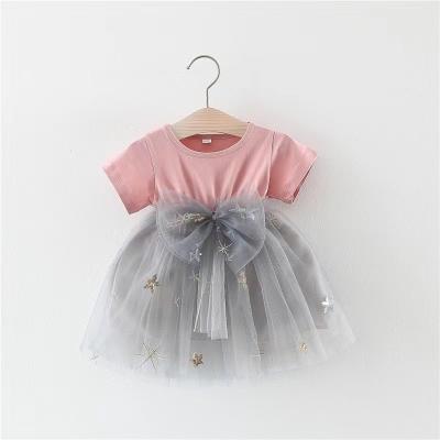 China Discount 2022 New Brand Washable Net Red Summer Dress Children's Clothing for sale