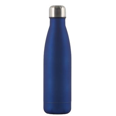 China Sports 500ml 304 Stainless Steel Vacuum Flask Paint Coke Viable American Border Rubber Bottle for sale