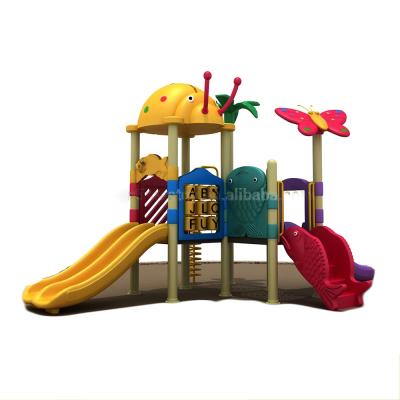 China Custom Anti-UV Customization Style Funny Kids Slides Outdoor Playground Equipment for sale