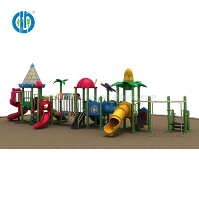 China Anti-UV Children Attractive Small Outdoor Playground Low Price Interesting Design With Slide Series for sale