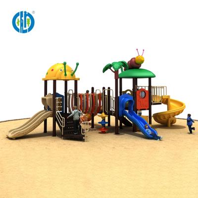 China Park Children Playground Outdoor Multi-project Plastic Combination Slide Equipment for sale