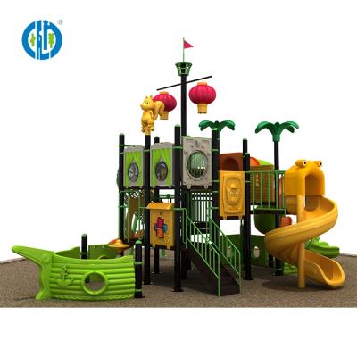 China Anti-UV Outdoor Combination Swing And Slide Game Equipment for sale