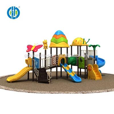 China Anti-UV Colorful Plastic Outdoor Playground Children Amusement Park Equipment for sale