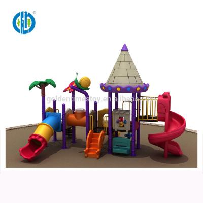 China Anti-UV Sensitive Classic Castle Series Good Quality Selling Children's Playhouse Kids Outdoor Playground Equipment for sale