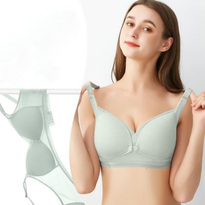 China Sexy Adult Seamless Nursing Bra Nursing Pregnant Adjustable Breathable for sale