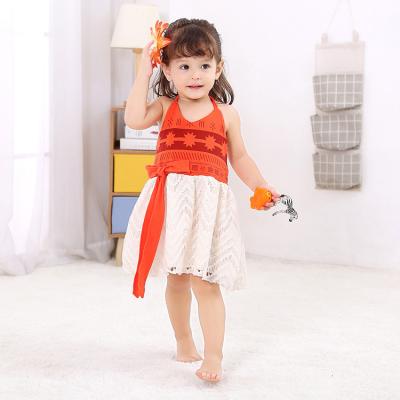 China Washable Children Clothes Girls Summer 100% Polyester Princess Kids Clothes Kids Dresses for sale