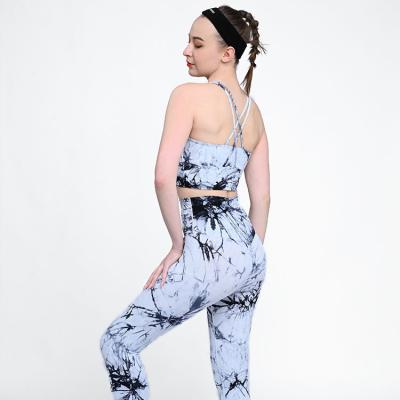 China Breathable Gym Seamless Sportswear Clothing Women Fitness Suit Sports Gaiters Women Yoga Set for sale