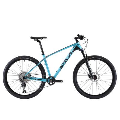 China SAVA Light weight carbon bike 27.5/29 inch bicicletas 29 DEORE M6000 carbon mountain bike racing for sale