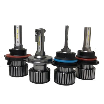 China 50W 6500K 12v Super Bright Aluminum H4 9004 Led Headlight Bulb 9007 Car Headlight 6000lm Headlamp for sale