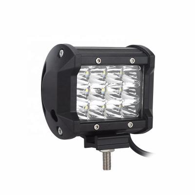 China Offroad Style 36W Offroad Light Warm Square LED Rectangular Light Pods Led Work Lights Truck Spot Beam Working Lamp for sale