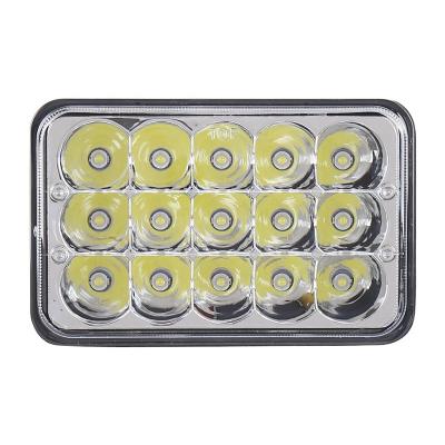 China 6.6 Inch 45W Offroad Light Square Led Headlights 7