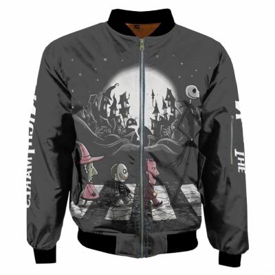 China Custom Made Mens Breathable Jacketnightmare Before Christmasmens Jacketwinter Jacket for sale