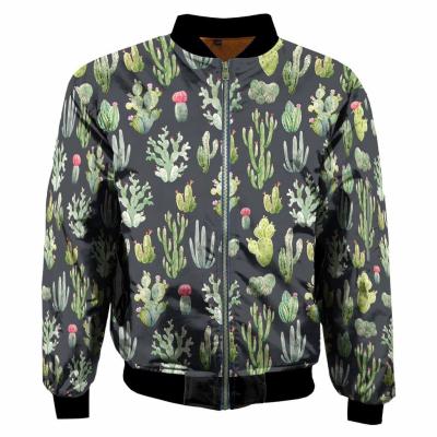 China Custom Mens Jacketcactus Plantmens Jacketwinter Breathable Jacket for sale