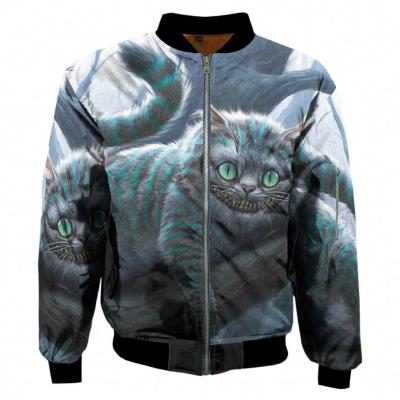 China 2021 Fashion Models Breathable Jacketscheshire Cat Halloweenmens Jacketwinter Jacket for sale