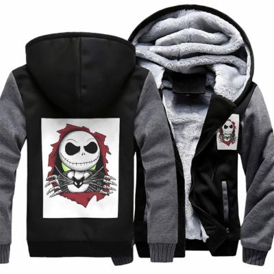 China 2021 Custom Made Breathable High Quality Nightmare Of The Pullover Before Christmas Mens Hoodies Plus Size for sale