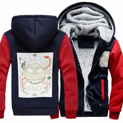 China 2021 Breathable Men Clothes Factory Popular Cotton Is Back Nightmare Before Christmas Mens Hoodies Plus Size for sale