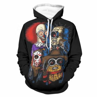 China Wholesale Character Jason Men Movie Horror Halloween Actions Hoodie Winter Breathable Hoodies Zip for sale