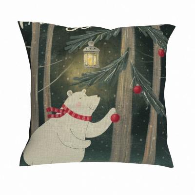 China New Anti-Static Design Customized Printing Empty Painting Pillow Covers For Home Decoration for sale