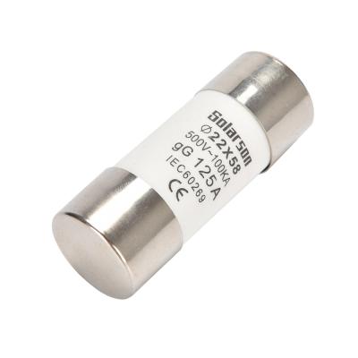 China LOW VOLTAGE IEC 22x58mm Cylindrical Fuse 400V 5A, 6A, 8A for sale