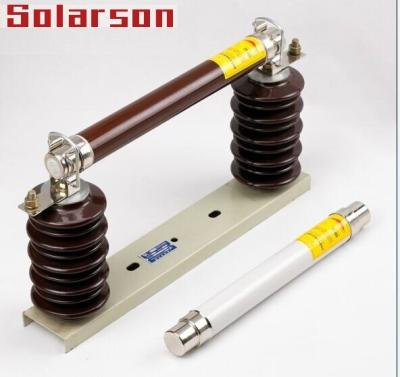 China Solarson High Voltage High Voltage Fuse Link With Test Report 6.3A, 10A, 16A, 20A, 25A, 31.5A, 40A 24KV HRC for sale