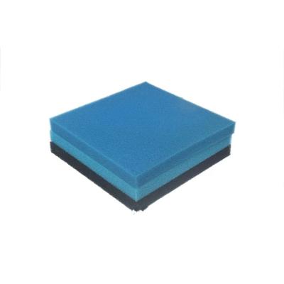 China Viable Aquarium PU Polyurethane Blowing Bio Aquariums Cellular Breathable Sponge Foam Sponge Filter Media for sale