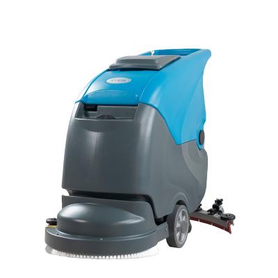 China New Designed Small Compact Automatic Floor Cleaning Hand Held Electric Scrubber for sale