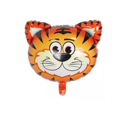 China Aluminum film / foil 18Inch birthday party cartoon animal head aluminum balloon for sale