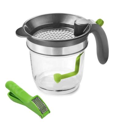 China 4 Cup Separator Juicy Sauce Separator Oil Separator Amazon Viable Fat Measuring Cup for sale