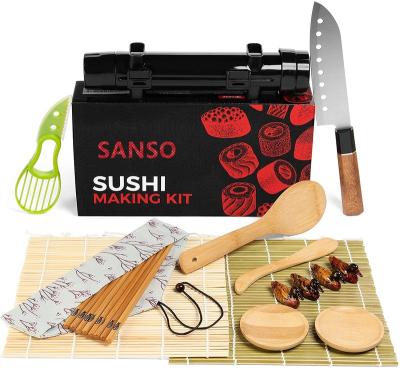 China Viable Sushi Making Set Kitchen Tools Sushi Tray Kitchen Cook Utensil Set 2021 Amazon Best Seller Kitchen Sushi Box for sale