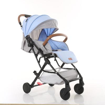 China Baby Stroller Portable Travel Easy Folding Baby Sight Folding Baby Stroller 3 in 1 with Infant Seat for Newborns High Landscape Pram for sale